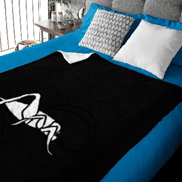 Discover simple cricket 2 colors design Baby Blankets