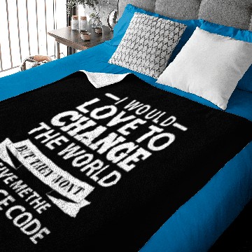 Discover Code programmers Nerd Bug Developer gifts Baby Blankets