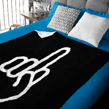 Discover Middle Finger Baby Blankets