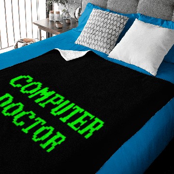 Discover Computer nerd geek computer science gift Baby Blankets