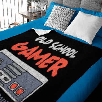 Discover Old School Gamer Classically Trained Baby Blankets