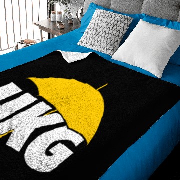 Discover Support HKG Hong Kong Yellow Umbrella Movement Baby Blankets