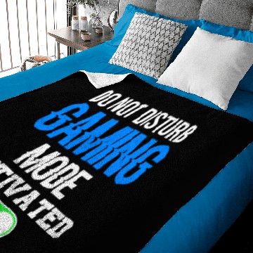 Discover Do not disturb gaming mode activated Baby Blankets