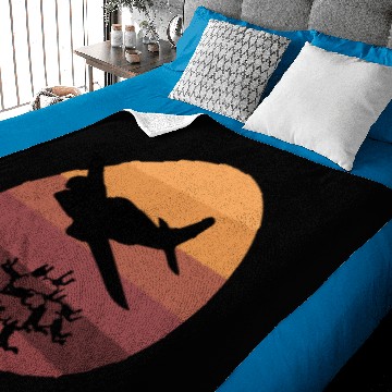 Discover Skydiving Baby Blankets