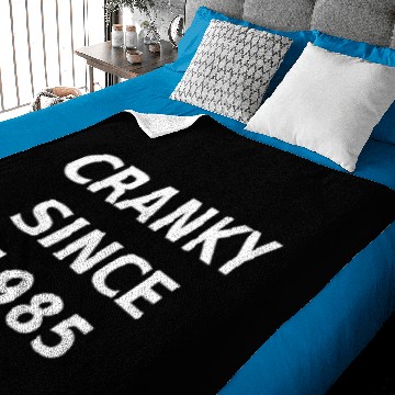 Discover Cranky since 1985 Baby Blankets