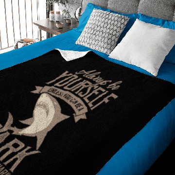 Discover Be A Shark Or Be Yourself With Great White Shark Baby Blankets