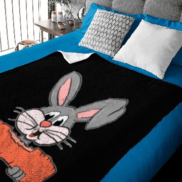 Discover Bugs bunny at large! Baby Blankets