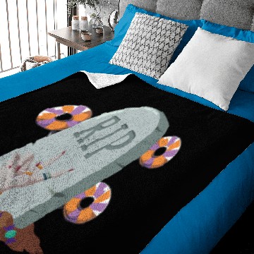 Discover RIP Hallloween Baby Blankets