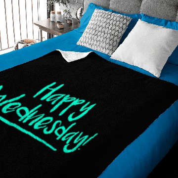 Discover Happy Wednesday spell work saying halftime Baby Blankets