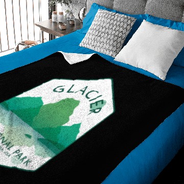 Discover Glacier National Park - Montana USA Baby Blankets