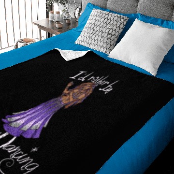 Discover I'd rather be belly dancing Baby Blankets