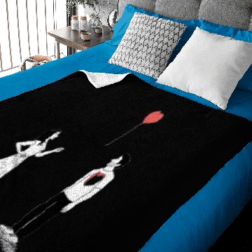 Discover Balloon Heart Release Baby Blankets