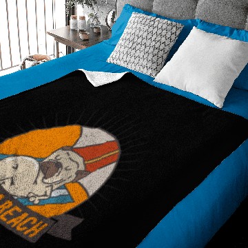 Discover Life is a beach Baby Blankets