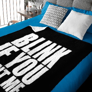 Discover Blink If You Want Me - White design Baby Blankets