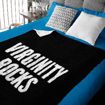 Discover Virginity Rocks Baby Blankets