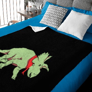 Discover Children Triceratops Baby Blankets