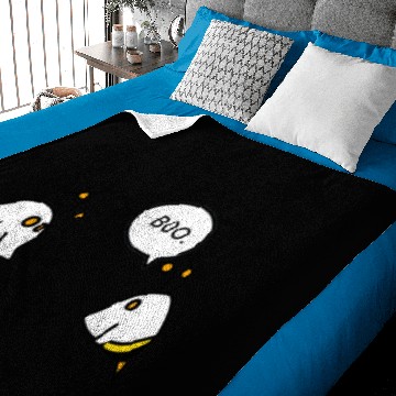 Discover funny boo bees Baby Blankets
