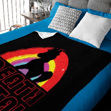 Discover Death Metal Unicorn Baby Blankets