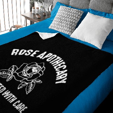 Discover Rose Apothecary logo Baby Blankets