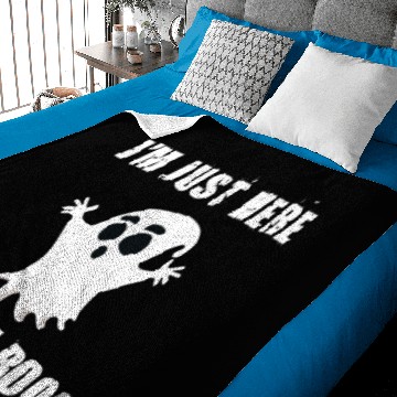 Discover Halloween Ghost Poltergeist Baby Blankets