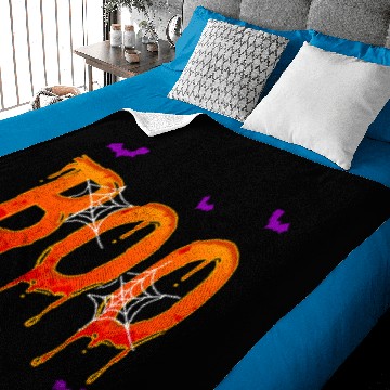 Discover Boo Bees Halloween Ghost Bees Characters Funny Baby Blankets