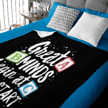 Discover Great Minds Head Start Baby Blankets Teacher Early