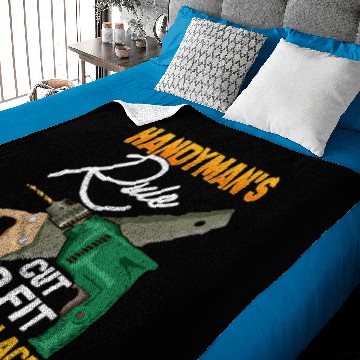 Discover Handyman Tinkerer Carpenter Cabinetmaker Gift Baby Blankets