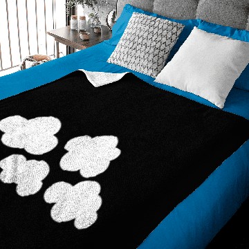 Discover Fluffy white clouds four group Baby Blankets