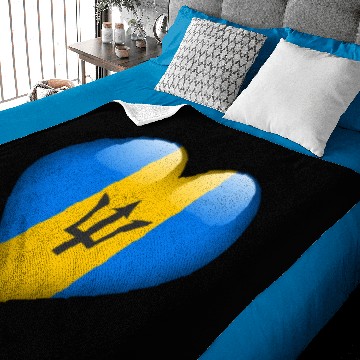 Discover Heart Barbados Baby Blankets