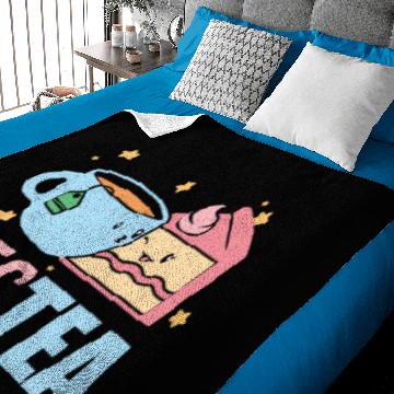 Discover BesTea Cake Slice Dessert Matching Coffee Herb Baby Blankets