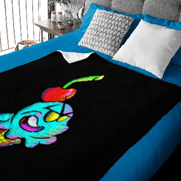 Discover Blue Ice Cream cone Chibi Baby Blankets