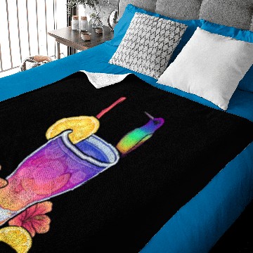 Discover Golden Sapphire Lemonade Baby Blankets