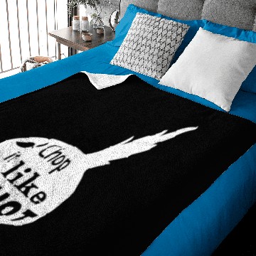 Discover Chop It Like It's Hot Onion Kitchen Humor Baby Blankets