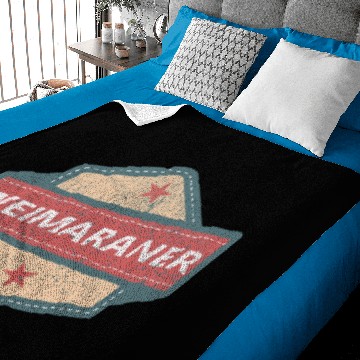 Discover WEIMARANER LOGO Vintage Retro Baby Blankets