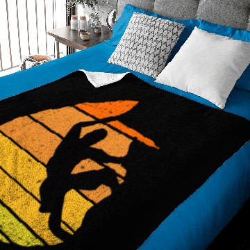 Discover Rock climbing climber mountains Baby Blankets