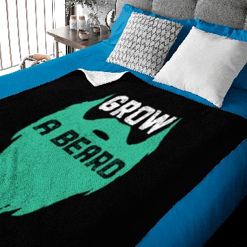 Discover Movember Day Grow A Beard Baby Blankets