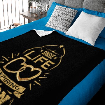 Discover Bachelor Bachelorette Party Single Life Baby Blankets