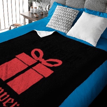 Discover Gangster Wrapper - Christmas Present Baby Blankets