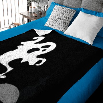 Discover Happy Halloween Spookie Ghost Grave Graveyard Baby Blankets