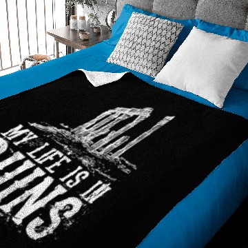 Discover My life is a ruin depression Baby Blankets