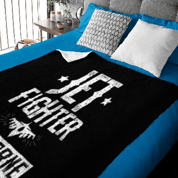 Discover Cool Jet Fighter Airborne Air Force Veterans gift Baby Blankets