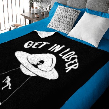 Discover Get in Loser Baby Blankets