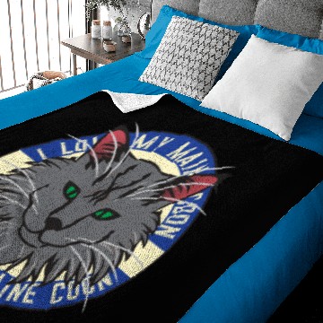 Discover Pop Art Maine Coon for Cat Lovers and Owners Gift Baby Blankets