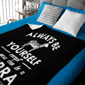 Discover Zebra - Be yourself Baby Blankets