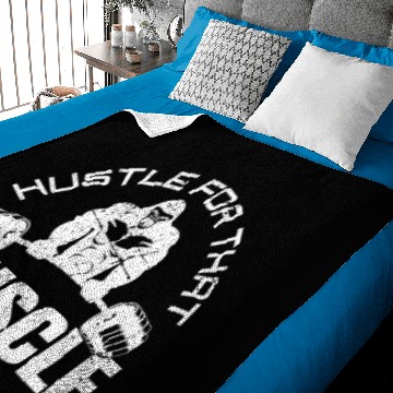 Discover Hustle For That Muscle Baby Blankets