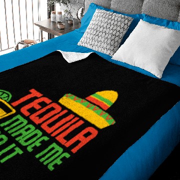 Discover TEQUILA MADE ME DO IT Baby Blankets