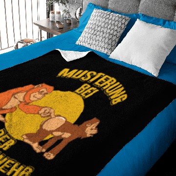 Discover German Armed Forces monkey pattern gift Baby Blankets