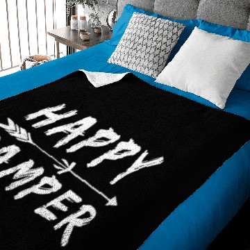Discover Happy Camper Baby Blankets