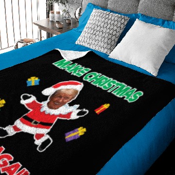 Discover Make Christmas Great Again Baby Blankets
