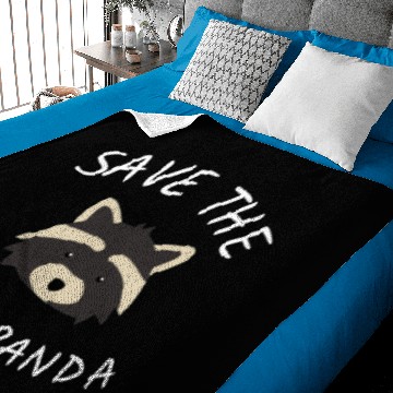 Discover Save The Trash Panda Baby Blankets